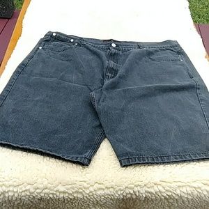 Evolution in Design men's jean shorts.